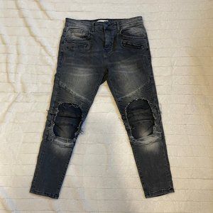 Zara Black Denim Jeans